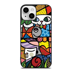 ROMERO BRITTO LOVE 2 iPhone 13 Mini Case ROMERO BRITTO LOVE 2 iPhone 13 Mini Case