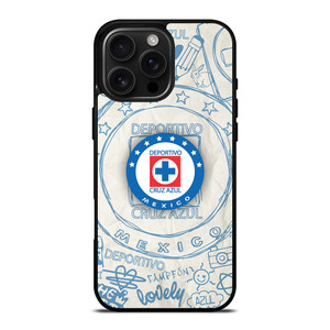 CRUZ AZUL DEPORTIVO ART iPhone 16 Pro Max Case CRUZ AZUL DEPORTIVO ART iPhone 16 Pro Max Case