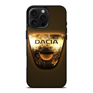 DACIA GOLD LOGO iPhone 16 Pro Max Case DACIA GOLD LOGO iPhone 16 Pro Max Case