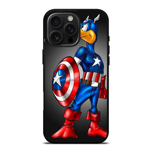 DAFFY DUCK CAPTAIN AMERICA iPhone 16 Pro Max Case