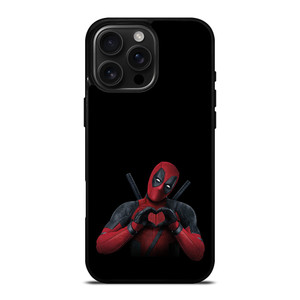DEADPOOL SUPERHERO WITH LOVE iPhone 16 Pro Max Case