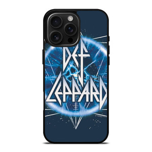 DEF LEPPARD LOGO ART iPhone 16 Pro Max Case DEF LEPPARD LOGO ART iPhone 16 Pro Max Case