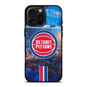 DETROIT PISTONS NBA iPhone 16 Pro Max Case DETROIT PISTONS NBA iPhone 16 Pro Max Case