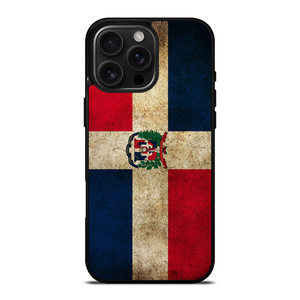 DOMINICAN REPUBLIC FLAG 2 iPhone 16 Pro Max Case