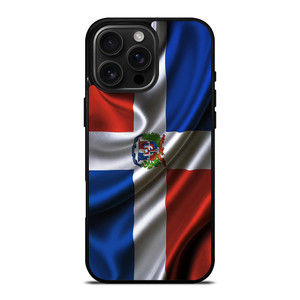 DOMINICAN REPUBLIC FLAG iPhone 16 Pro Max Case