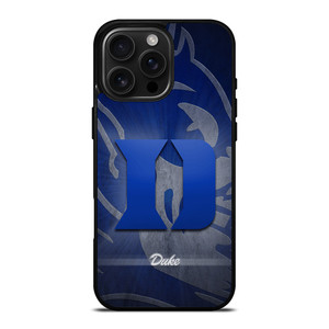 DUKE BLUE DEVILS LOGO iPhone 16 Pro Max Case DUKE BLUE DEVILS LOGO iPhone 16 Pro Max Case