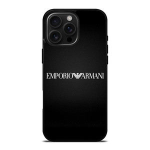 EMPORIO ARMANI LOGO iPhone 16 Pro Max Case EMPORIO ARMANI LOGO iPhone 16 Pro Max Case