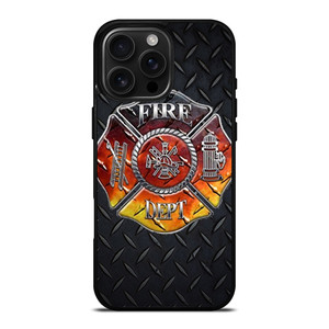 FIREFIGHTER FIRE DEPT iPhone 16 Pro Max Case