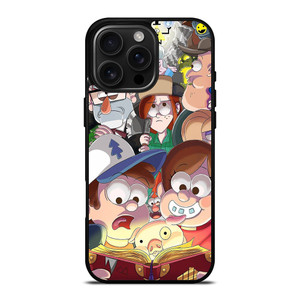 GRAVITY FALLS CHARACTERS iPhone 16 Pro Max Case GRAVITY FALLS CHARACTERS iPhone 16 Pro Max Case