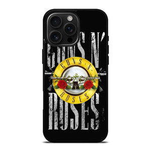 GUN AND ROSES LOGO 2 iPhone 16 Pro Max Case GUN AND ROSES LOGO 2 iPhone 16 Pro Max Case