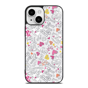 PINK COACH PATTERN LOGO iPhone 13 Mini Case