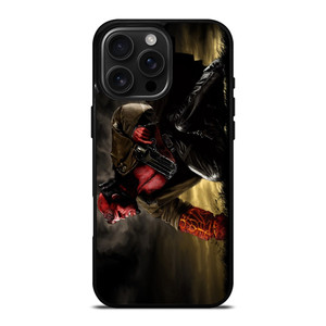HELL BOY WITH A SHOTGUN iPhone 16 Pro Max Case
