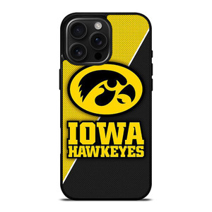IOWA HAWKEYES 4 iPhone 16 Pro Max Case