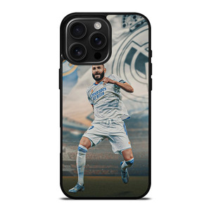 KARIM BENZEMA REAL MADRID iPhone 16 Pro Max Case KARIM BENZEMA REAL MADRID iPhone 16 Pro Max Case