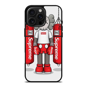 KAWS SUPREME iPhone 16 Pro Max Case