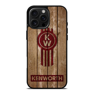 KENWORTH TRUCK LOGO WOODEN 3 iPhone 16 Pro Max Case