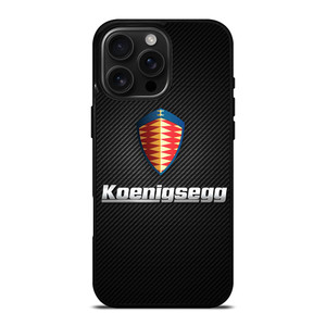 KOENIGSEGG LOGO iPhone 16 Pro Max Case KOENIGSEGG LOGO iPhone 16 Pro Max Case