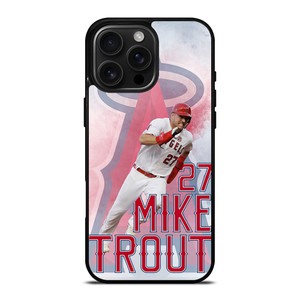 LA ANGELS OF ANAHEIM MIKE TROUT iPhone 16 Pro Max Case