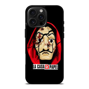 LA CASA DE PAPEL MONEY HEIST MASK 2 iPhone 16 Pro Max Case