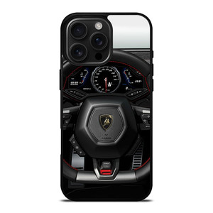 LAMBORGHINI STEERING WHEEL iPhone 16 Pro Max Case