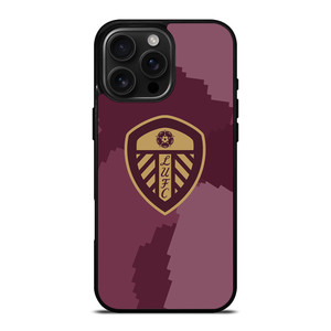 LEEDS UNITED FC ART LOGO iPhone 16 Pro Max Case LEEDS UNITED FC ART LOGO iPhone 16 Pro Max Case