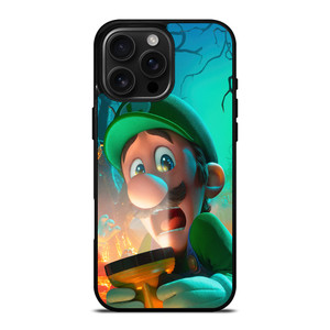 LUIGI THE SUPER MARIO BROS SCARY iPhone 16 Pro Max Case LUIGI THE SUPER MARIO BROS SCARY iPhone 16 Pro Max Case