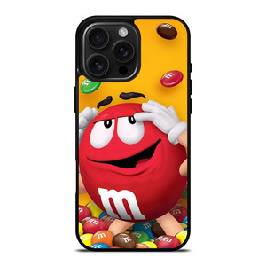 M&M'S CHOCOLATE RED ICON iPhone 16 Pro Max Case M&M'S CHOCOLATE RED ICON iPhone 16 Pro Max Case