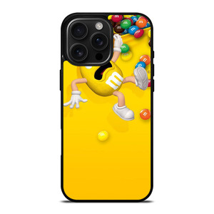 M&M'S CHOCOLATE YELLOW ICON iPhone 16 Pro Max Case