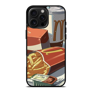 MCDONALDS ART iPhone 16 Pro Max Case MCDONALDS ART iPhone 16 Pro Max Case