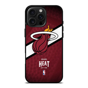 MIAMI HEAT NBA iPhone 16 Pro Max Case MIAMI HEAT NBA iPhone 16 Pro Max Case