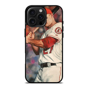MIKE TROUT ANGELS ART iPhone 16 Pro Max Case MIKE TROUT ANGELS ART iPhone 16 Pro Max Case