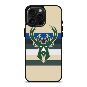 MILWAUKEE BUCKS ICON 3 iPhone 16 Pro Max Case