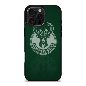 MILWAUKEE BUCKS LOGO 2 iPhone 16 Pro Max Case MILWAUKEE BUCKS LOGO 2 iPhone 16 Pro Max Case
