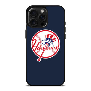 MLB NEW YORK YANKEES LOGO iPhone 16 Pro Max Case MLB NEW YORK YANKEES LOGO iPhone 16 Pro Max Case