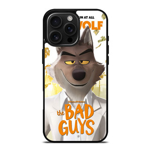 MR WOLF THE BAD GUYS iPhone 16 Pro Max Case MR WOLF THE BAD GUYS iPhone 16 Pro Max Case