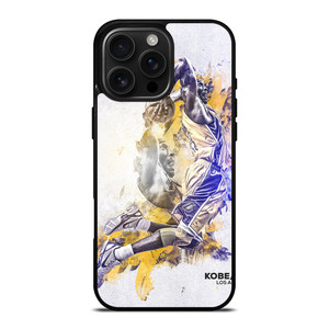 NBA LOS ANGELES LAKERS KOBE BRYANT iPhone 16 Pro Max Case NBA LOS ANGELES LAKERS KOBE BRYANT iPhone 16 Pro Max Case