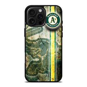 OAKLAND ATHLETICS LOGO 2 iPhone 16 Pro Max Case OAKLAND ATHLETICS LOGO 2 iPhone 16 Pro Max Case