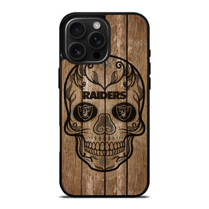 OAKLAND RAIDERS SKULL 4 iPhone 16 Pro Max Case OAKLAND RAIDERS SKULL 4 iPhone 16 Pro Max Case