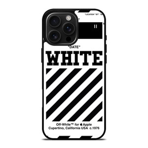 OFF WHITE LOGO 3 iPhone 16 Pro Max Case OFF WHITE LOGO 3 iPhone 16 Pro Max Case