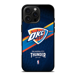 OKLAHOMA CITY THUNDER LOGO 2 iPhone 16 Pro Max Case OKLAHOMA CITY THUNDER LOGO 2 iPhone 16 Pro Max Case
