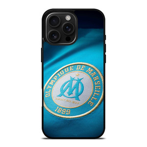 OLYMPIQUE DE MARSEILLE ART LOGO iPhone 16 Pro Max Case OLYMPIQUE DE MARSEILLE ART LOGO iPhone 16 Pro Max Case