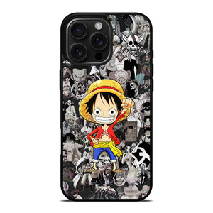 ONE PIECE CUTE LUFFY iPhone 16 Pro Max Case