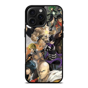 ONE PUNCH MAN CHARACTERS iPhone 16 Pro Max Case