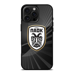 PAOK SALONIKA FC 1926 LOGO iPhone 16 Pro Max Case PAOK SALONIKA FC 1926 LOGO iPhone 16 Pro Max Case