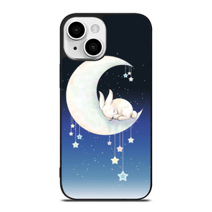 MOON BUNNY SLEEPING iPhone 13 Mini Case MOON BUNNY SLEEPING iPhone 13 Mini Case