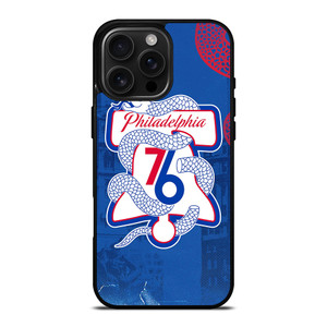 PHILADELPHIA 76ERS LOGO iPhone 16 Pro Max Case