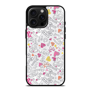 PINK COACH PATTERN LOGO iPhone 16 Pro Max Case PINK COACH PATTERN LOGO iPhone 16 Pro Max Case