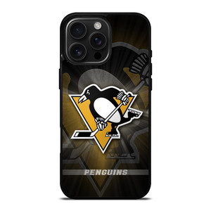 PITTSBURGH PENGUINS LOGO 3 iPhone 16 Pro Max Case