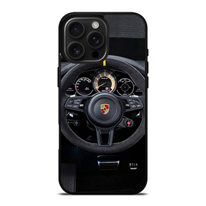 PORSCHE STEERING WHEEL iPhone 16 Pro Max Case PORSCHE STEERING WHEEL iPhone 16 Pro Max Case