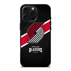 PORTLAND BLAZERS LOGO iPhone 16 Pro Max Case PORTLAND BLAZERS LOGO iPhone 16 Pro Max Case